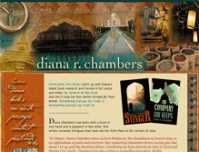 Tablet Screenshot of dianarchambers.com